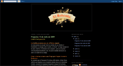 Desktop Screenshot of elbohemioradio.blogspot.com