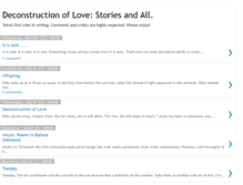 Tablet Screenshot of deconstructionoflove.blogspot.com