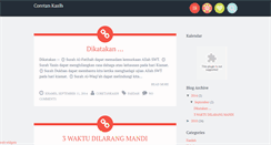 Desktop Screenshot of coretankasih-penawarhati.blogspot.com