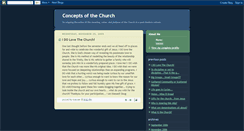 Desktop Screenshot of churchconcepts.blogspot.com