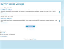 Tablet Screenshot of buyvip-socios-ventajas.blogspot.com