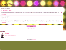 Tablet Screenshot of koulaworld.blogspot.com