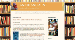 Desktop Screenshot of annieandaunt.blogspot.com