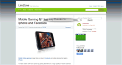 Desktop Screenshot of limzone.blogspot.com