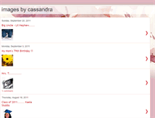 Tablet Screenshot of imagesbycassandra.blogspot.com