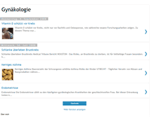 Tablet Screenshot of gynaekologie.blogspot.com