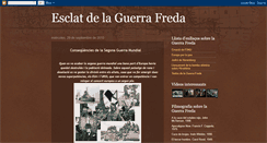 Desktop Screenshot of guerrafreda.blogspot.com