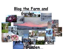 Tablet Screenshot of blogonthefarmandgarden.blogspot.com