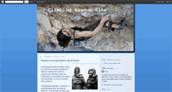 Desktop Screenshot of climbingsitebasque.blogspot.com