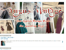 Tablet Screenshot of angusvintage.blogspot.com