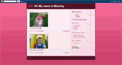 Desktop Screenshot of mynameismommy.blogspot.com