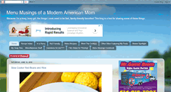 Desktop Screenshot of menumusings.blogspot.com