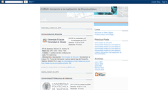 Desktop Screenshot of cursodocumental.blogspot.com