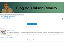 Tablet Screenshot of blogdoadilsonribeiro.blogspot.com