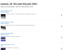 Tablet Screenshot of manualdetecladorolandpdf.blogspot.com