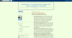 Desktop Screenshot of martinslandscapeservice.blogspot.com