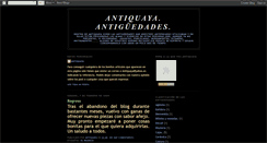 Desktop Screenshot of antiquaya.blogspot.com