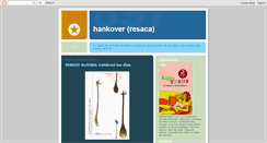 Desktop Screenshot of hankover.blogspot.com