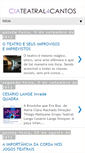Mobile Screenshot of ciateatral4cantos.blogspot.com