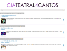 Tablet Screenshot of ciateatral4cantos.blogspot.com