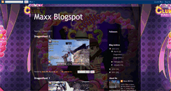 Desktop Screenshot of maxxychew.blogspot.com