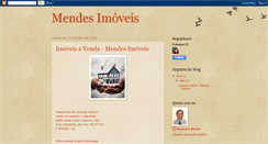 Desktop Screenshot of imoveismendes.blogspot.com