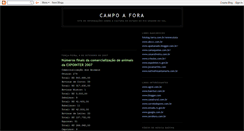 Desktop Screenshot of campoafora-rs.blogspot.com