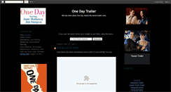 Desktop Screenshot of one-day-movie-trailer.blogspot.com