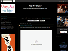 Tablet Screenshot of one-day-movie-trailer.blogspot.com