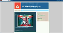 Desktop Screenshot of delhirockerswapsite.blogspot.com