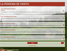 Tablet Screenshot of christologia.blogspot.com