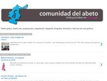 Tablet Screenshot of comunidadabeto.blogspot.com