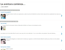 Tablet Screenshot of laventuracomienza.blogspot.com