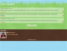 Tablet Screenshot of nehajaiswal.blogspot.com