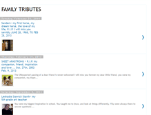 Tablet Screenshot of familytributes.blogspot.com