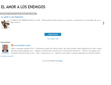 Tablet Screenshot of amor-a-los-enemigos.blogspot.com