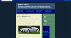 Desktop Screenshot of porsche-fanclub.blogspot.com