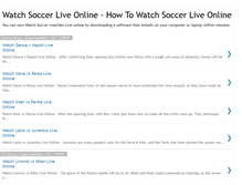 Tablet Screenshot of howtowatchsocceronline.blogspot.com