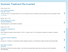 Tablet Screenshot of idiopathicscoliosis.blogspot.com