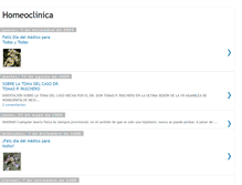 Tablet Screenshot of homeoclinica1.blogspot.com