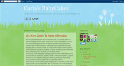 Desktop Screenshot of carlasbabycakes.blogspot.com