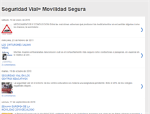 Tablet Screenshot of movilidad-segura.blogspot.com