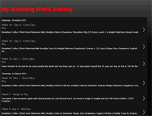 Tablet Screenshot of katesslimmingworldjourney.blogspot.com