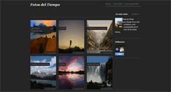 Desktop Screenshot of fotosdeltiempo.blogspot.com