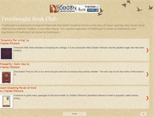 Tablet Screenshot of freethoughtbookclub.blogspot.com