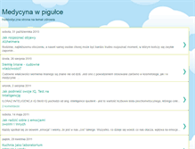 Tablet Screenshot of medycyna-w-pigulce.blogspot.com