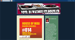 Desktop Screenshot of isupportdjwaxmus1stcd.blogspot.com