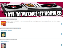 Tablet Screenshot of isupportdjwaxmus1stcd.blogspot.com