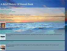 Tablet Screenshot of abriefhistoryofhawaii.blogspot.com