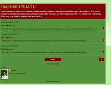 Tablet Screenshot of biaknakhruaitu.blogspot.com